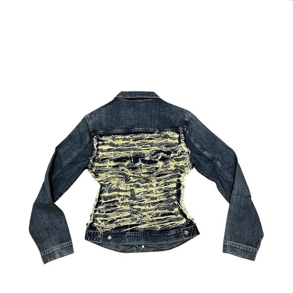 Si tu veux Women’s Jean Jacket size medium - Picture 4 of 4